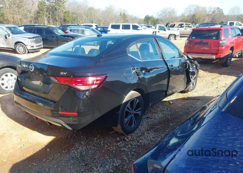 2020 Nissan Sentra Sv Xtronic Cvt from USA, damaged, VIN 3N1AB8CV9LY308754